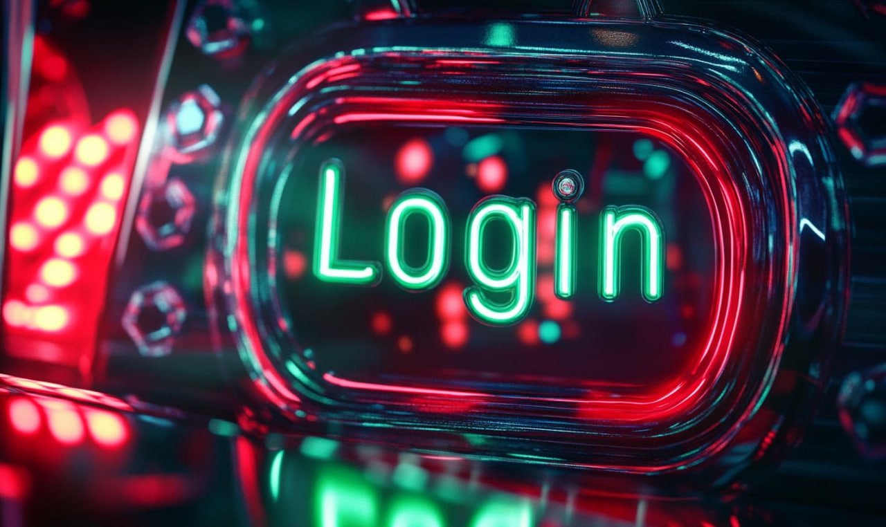 ace444 onboarding steps shown beside a secure login interface